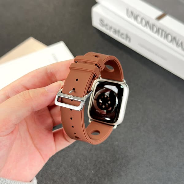 Silikonrem for Apple Watch Ultra 4 49mm Orange
