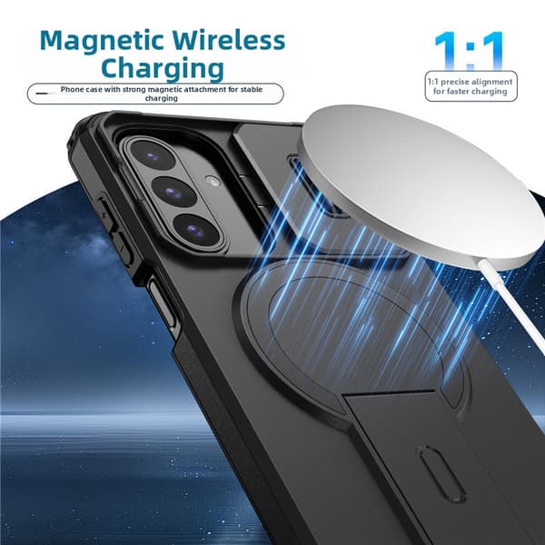Magnetiskt skyddsfodral för Samsung Galaxy A57 Black