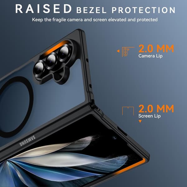 Magnetisk deksel til SAMSUNG Galaxy Z Fold8 Ultra White