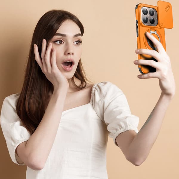 Stötsäkert skyddsfodral för Xiaomi 17T Pro Red