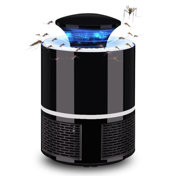 Ultra-stille USB LED myggemiddel Black
