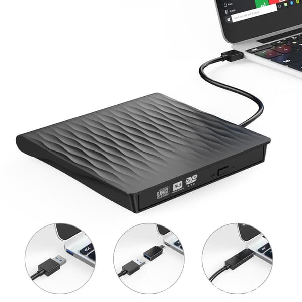 Ekstern DVD/CD USB 3.0-brænder