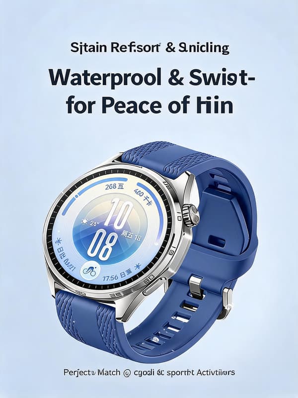 Åndbar silikonerem til Huawei Watch GT 7 46mm (3-pak)