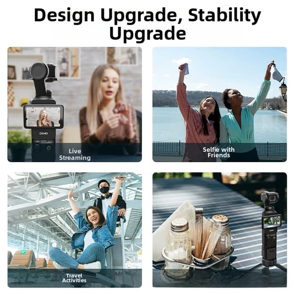 Mini håndholdt stativ egnet til DJI Osmo Pocket 3/4