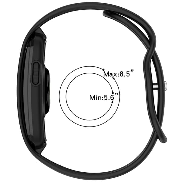 Åndbar silikonerem til Garmin Cirqa (2-pak)