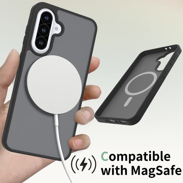 Magnetisk mat telefoncover til Samsung Galaxy A57 Blue