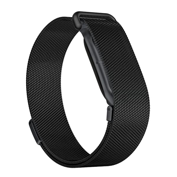 Armbånd i rustfrit stål med magnetlås til Google Fitbit Air Black