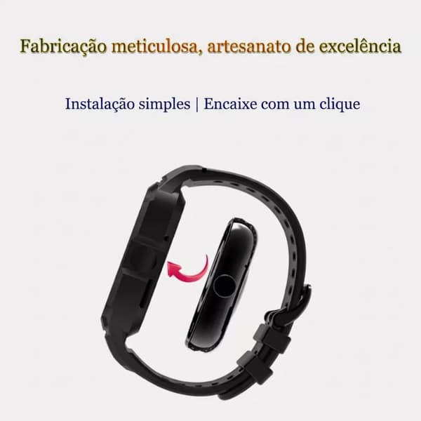 Förpackning med 360 robusta armbandsskydd för Redmi Watch 4 (3 st)