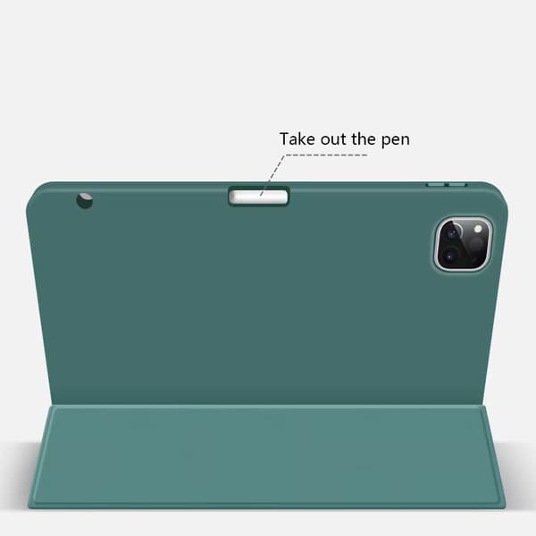 Folio Etui med Apple Pencil Holder til Ipad Pro 13 tommer Blue