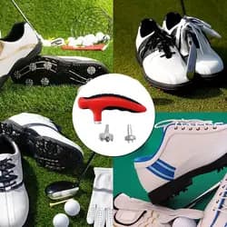 Golfsko låseværktøj, bærbart og holdbart