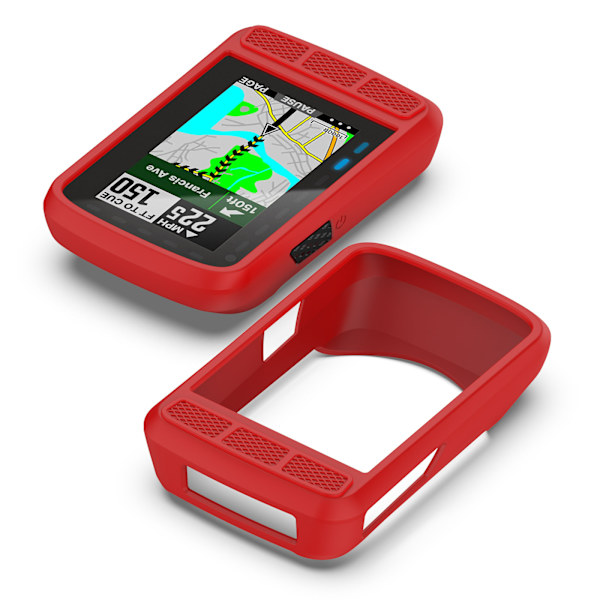 Silikoneetui til Wahoo Elemnt Roam WFCC4 Red