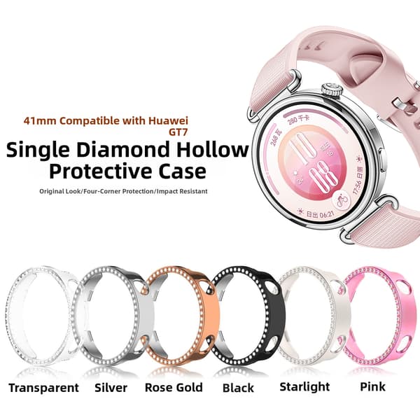Suojakotelo Huawei Watch GT7 41mm:lle Silver