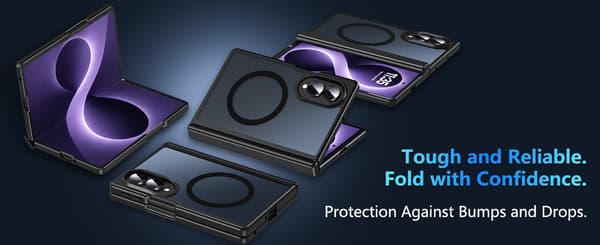 Matt magnetisk deksel til Samsung Galaxy Z Fold 8 Pink