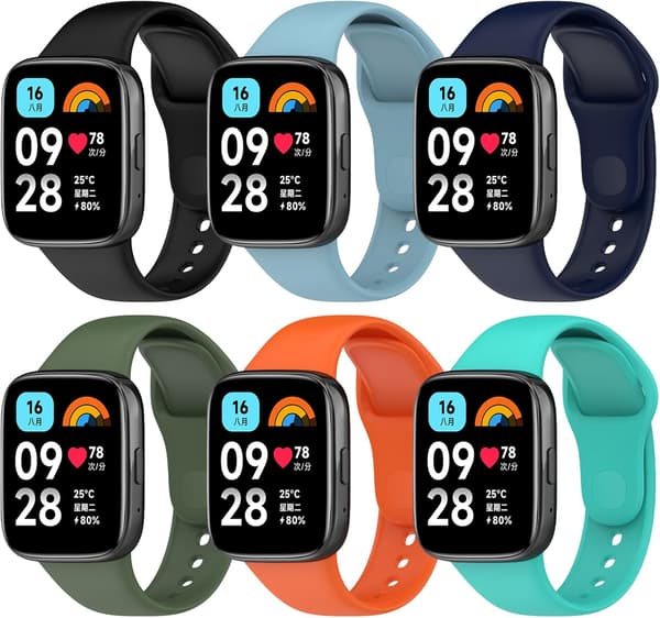 Hihna Redmi Watch 3 Active 6 kpl