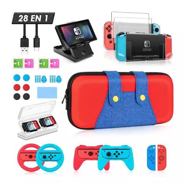 Nintendo Switch 2 28-i-1-veske