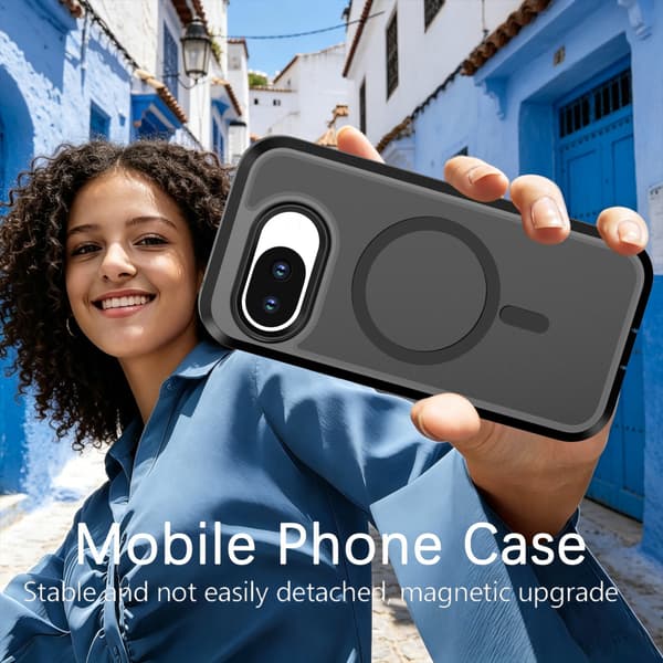 Magneettikotelo Google Pixel 10A:lle Black