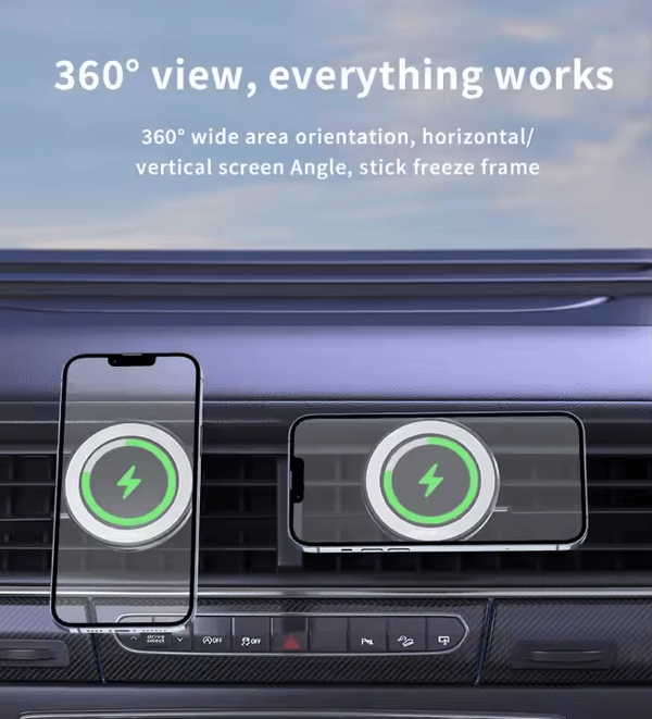 Magsafe Laderstativ for iPhone Hvit