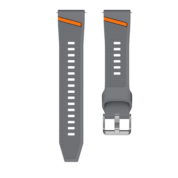 Silikonerem til Huawei Watch GT7 46mm Gray Orange