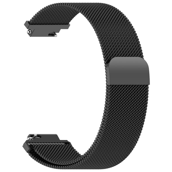 Milanesisk urrem til Garmin Cirqa uden Smart Band Black