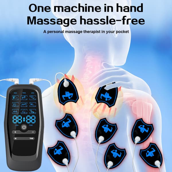 Ny multifunktionell EMS mikroströmsmassager