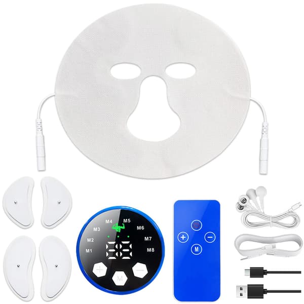 EMS Ansigtsmassager med 29 Anti-Aging Niveauer