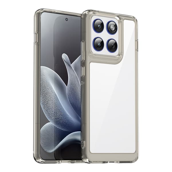 Iskunkestävä akryylikotelo Motorola Edge 70 Prolle Translucent gray