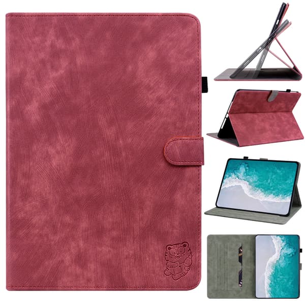 Fodral för Lenovo Tab P12 Tb371Fc Red