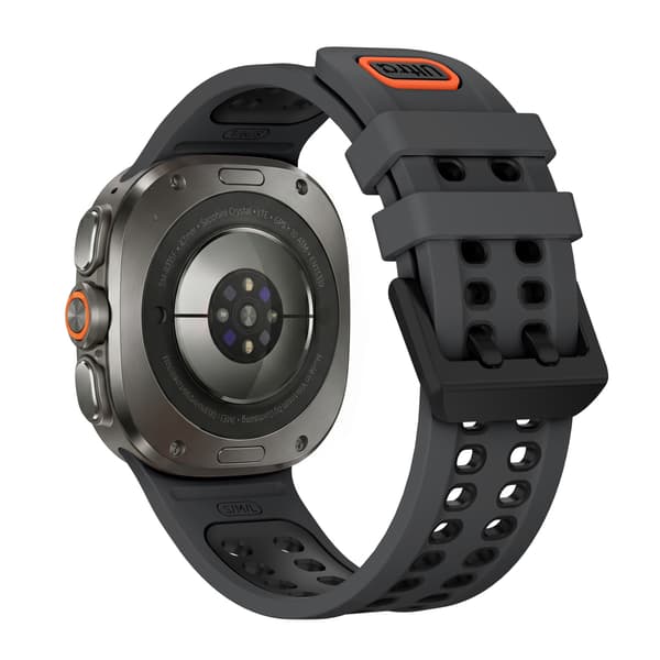 Silikonearmbånd til Samsung Galaxy Ultra 2 47mm Black
