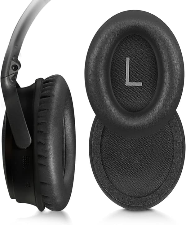 Hörlurskuddar för BOSE QC45, 1 par Black