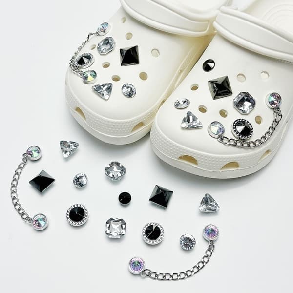 Til Crocs sko charms DIY tilbehør til børn og voksne (Sko medfølger ikke)