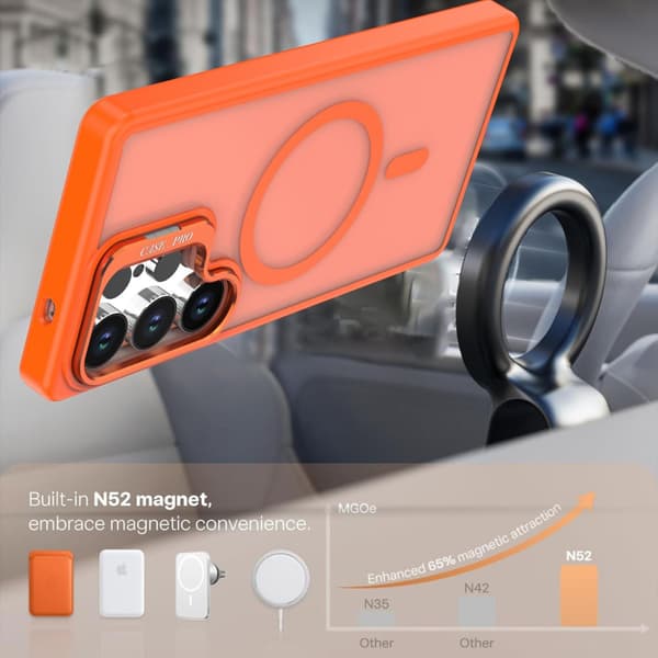 Kotelo Samsung Galaxy A57:lle mattapinnalla Gray