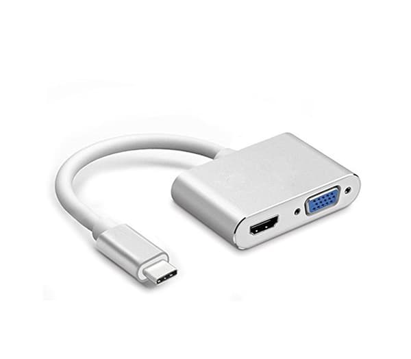 USB-C–HDMI/VGA-jakajakaapeli