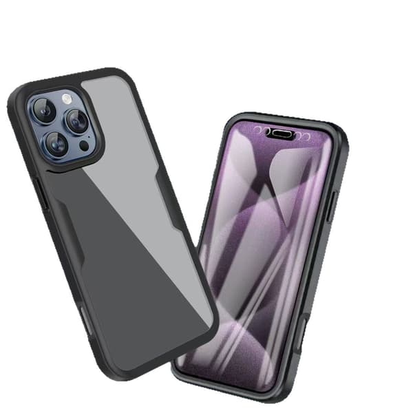 Iskunkestävä näytönsuoja mukana iPhone 17 Prolle Red