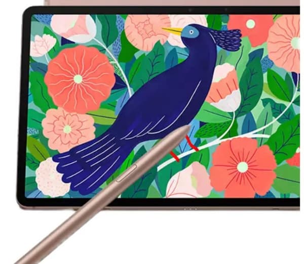 Stylus Penn for Samsung TABS7/S6lite/S7+/S8/S8+ Ingen Bluetooth-funksjonalitet Black
