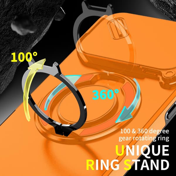 Beskyttelsesdeksel for iPhone 17 Pro Orange