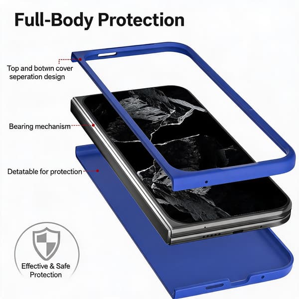 Etui til Google Pixel 11 Pro Fold Dark Green