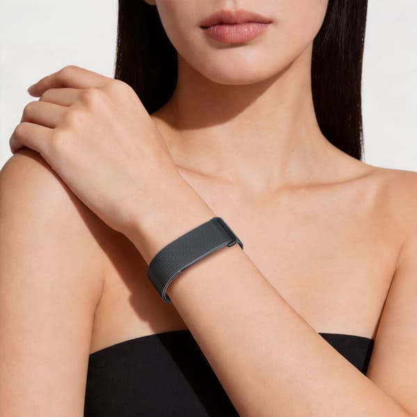 Armbånd i rustfrit stål med magnetlås til Google Fitbit Air Black