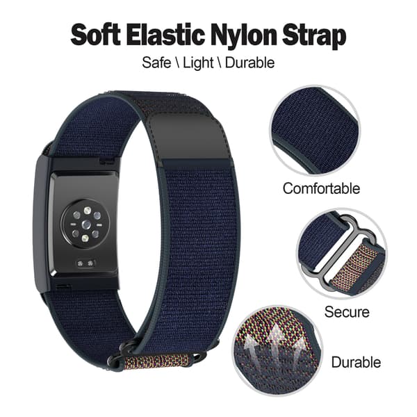 Nylonklokkerem til Amazfit Helio Strap 260mm Black
