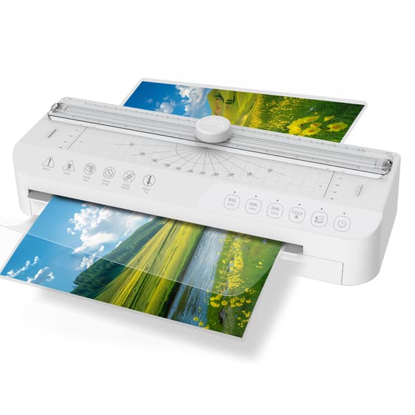 A3 Lamineringsmaskin 355 mm/min Vit