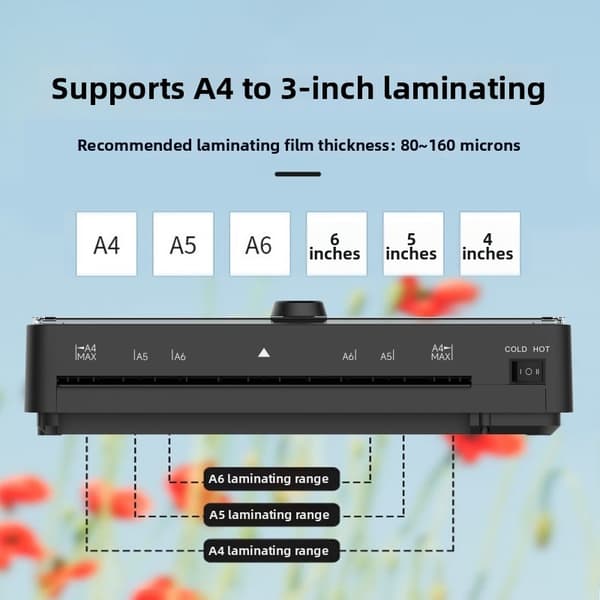 A4 Lamineringsmaskin 320 mm/min