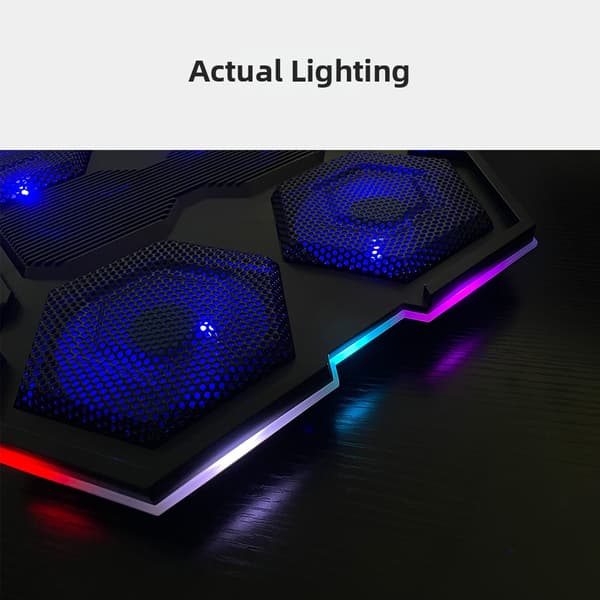 Justerbart spelkylställ med RGB-belysning