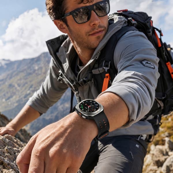 Silikonarmbånd til Samsung Galaxy Ultra 2 47mm Black
