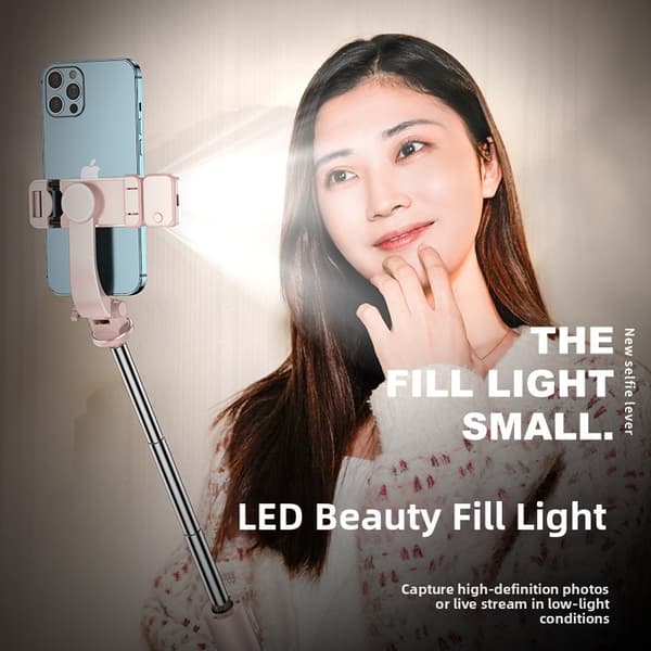 Selfiekeppi 1M jatkettava Bluetooth Black
