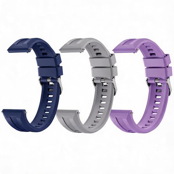 Silikonearmbånd til XIAOMI Watch S5 46mm (3 kerner)