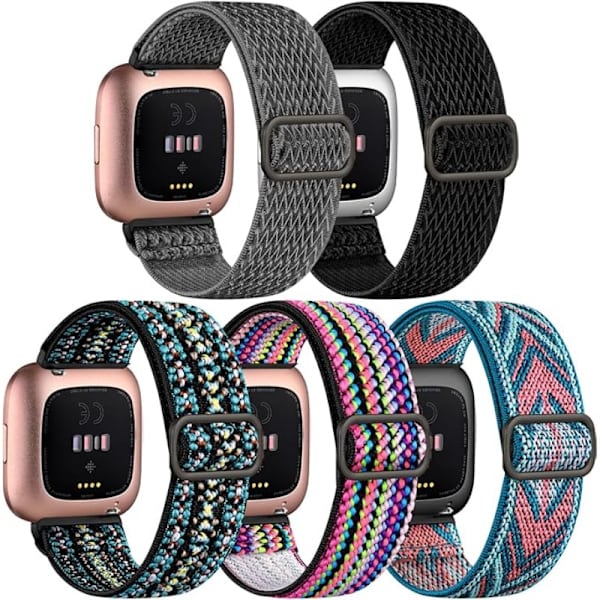 Klokkerem til Fitbit Versa3 /4 5PC