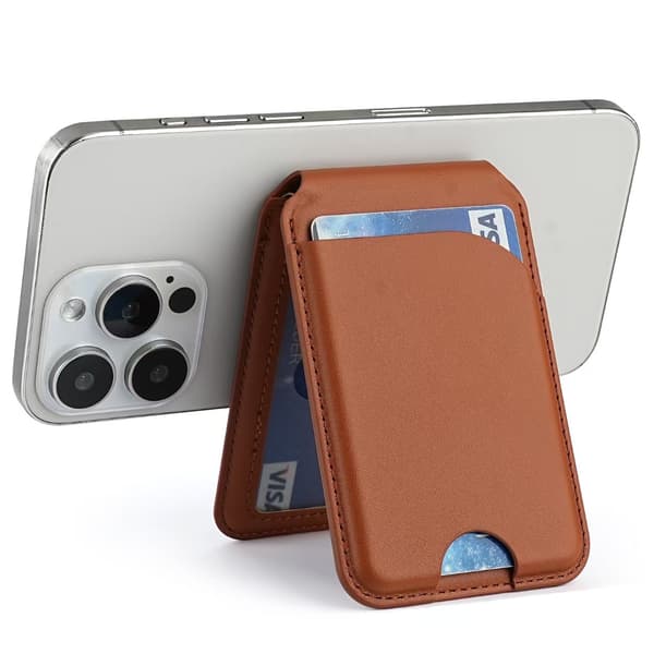 Magsafe Pung i Tegnebogsstil til iPhone 17/16/15/14/13/12 Blue