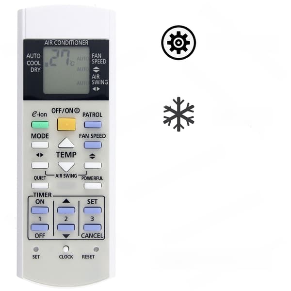 Fjernkontroll for klimaanlegg til Panasonic A75C3155