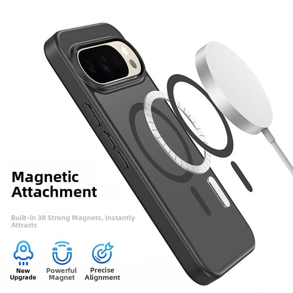 Magnetiskt stötsäkert fodral för Google Pixel 11 Pro XL Black