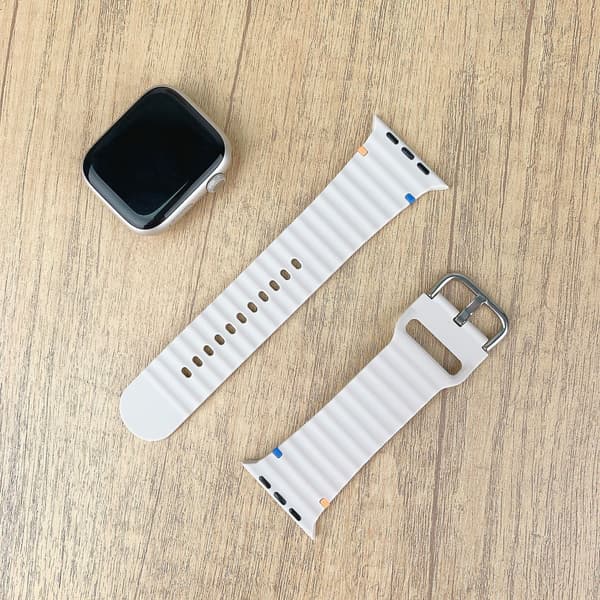Silikonearmbånd til Apple Watch Series 12 42mm (3 stk.)