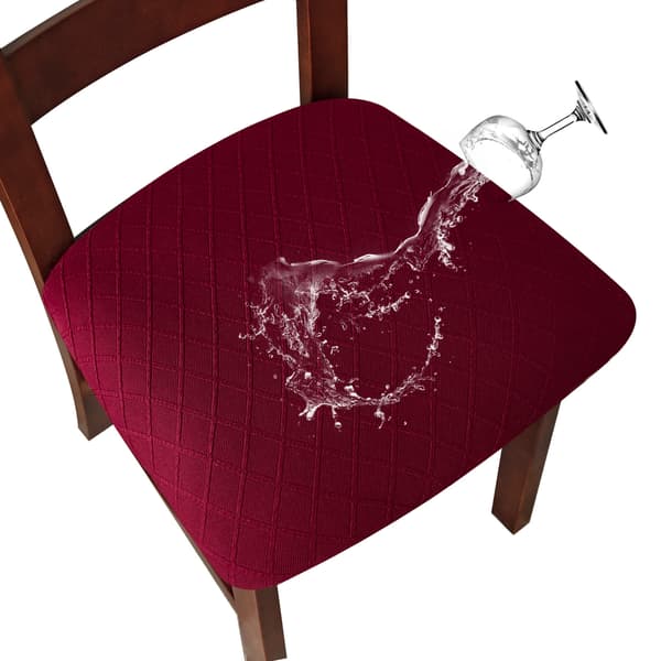 Stolsöverdrag Burgundy